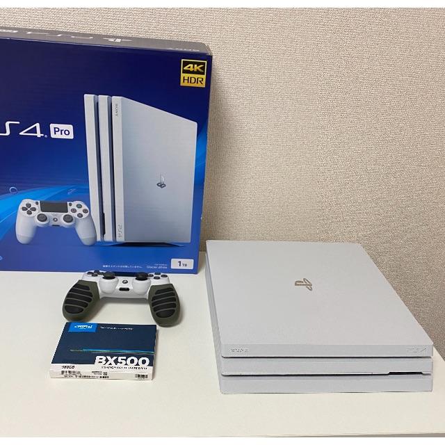 【美品】PS4 Pro ホワイト1TB