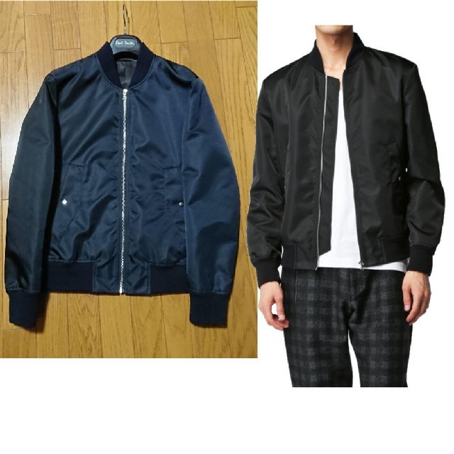 Paul Smith - 定価4.4万 PS Paul Smith ma-1 ブルゾン ボンバージャケットの通販 by シノギ's shop