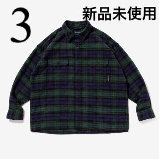 descendant 20aw VANING CHECK LS SHIRT(シャツ)