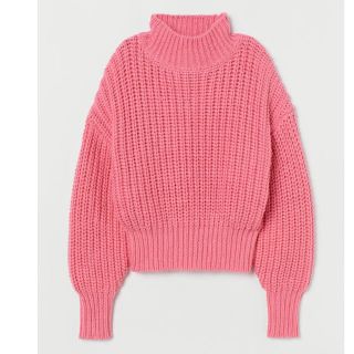 エイチアンドエム(H&M)のタイムセール♡H&M チャンキーニット　ハイネックセータートゥモローランド (ニット/セーター)