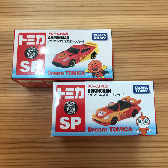 Takara Tomy(タカラトミー)のトミカ博 2020 ドリームトミカ アンパンマン ドキンちゃん 2個セット エンタメ/ホビーのおもちゃ/ぬいぐるみ(ミニカー)の商品写真