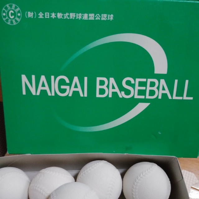 NAIGAI(ナイガイ)の野球ボール　NAIGAI　1ダース スポーツ/アウトドアの野球(ボール)の商品写真