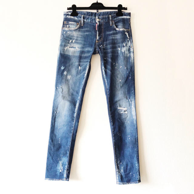 DSQUARED2 Paint Splattered Slim Jean