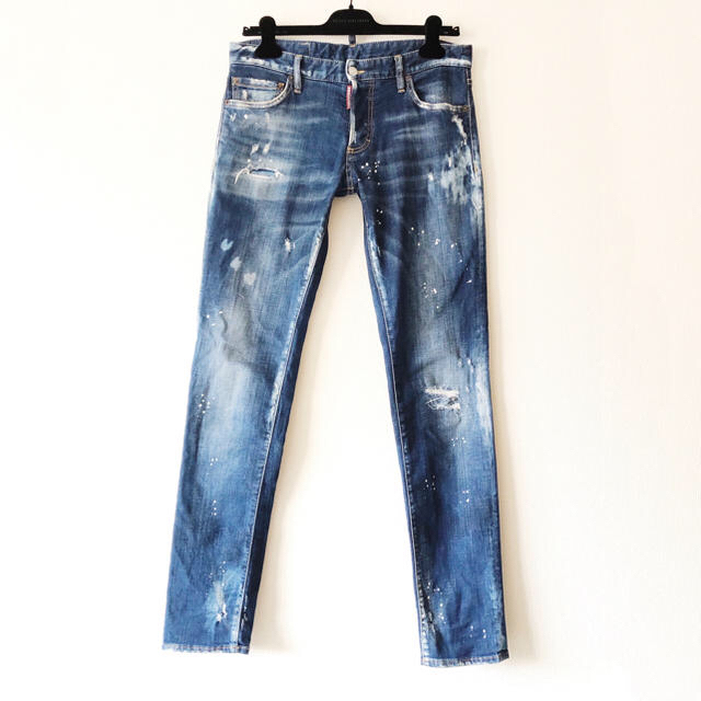 デニム/ジーンズDSQUARED2 Paint Splattered Slim Jean