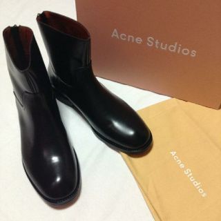 アクネ(ACNE)の定価9.2万■美品■Acne Studios■ジップアップブーツ■(ブーツ)