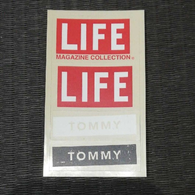 TOMMY(トミー)のTOMMYステッカー 非売品？ メンズのメンズ その他(その他)の商品写真