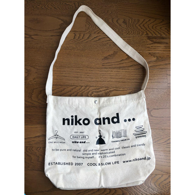 niko and...(ニコアンド)のniko and...トートバッグ　 レディースのバッグ(トートバッグ)の商品写真