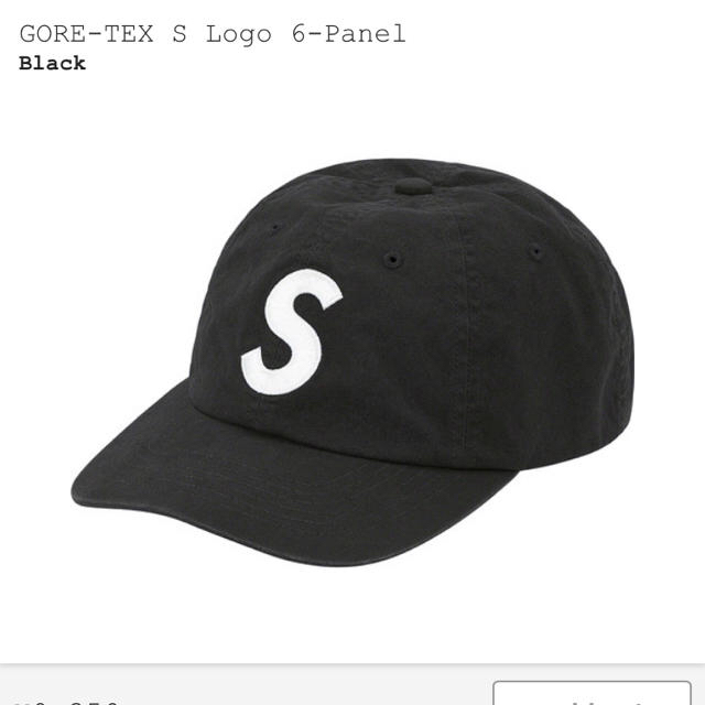 キャップ supreme GORE-TEX Slogo 6-panel