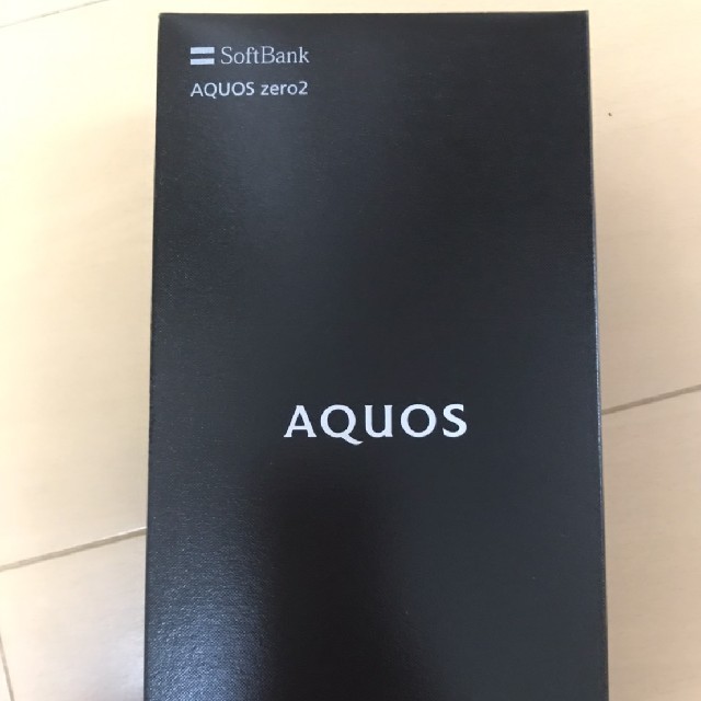 【未使用新品・追跡発送】AQUOS zero2 (906SH) アストロブラック