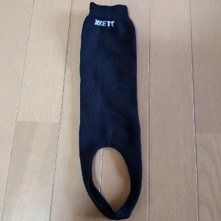 ゼット(ZETT)のゼットZETT Jrジュニア用ストッキングブラック片方のみ使用品(ウェア)