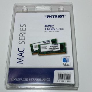 Patriot Memory メモリ DDR3 8GB×2 16GB(PCパーツ)