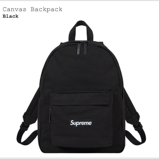 メンズsupreme canvas backpack