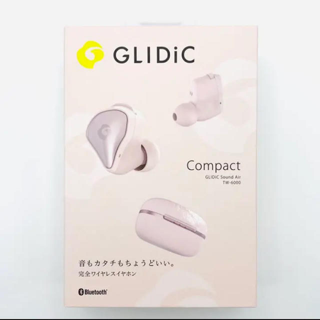 新品未開封】GLIDIC SOUND AIR TW-6000 ペールピンク - ヘッドフォン