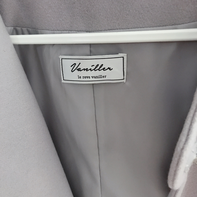 le reve vaniller(ル レーヴ ヴァニレ)のアイスブルー♡コート レディースのジャケット/アウター(ロングコート)の商品写真