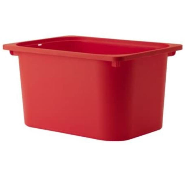 IKEA - トロファスト TROFAST 収納ボックス レッド イケア IKEA IKEA - トロファスト TROFAST 収納ボックス レッド イケア IKEA