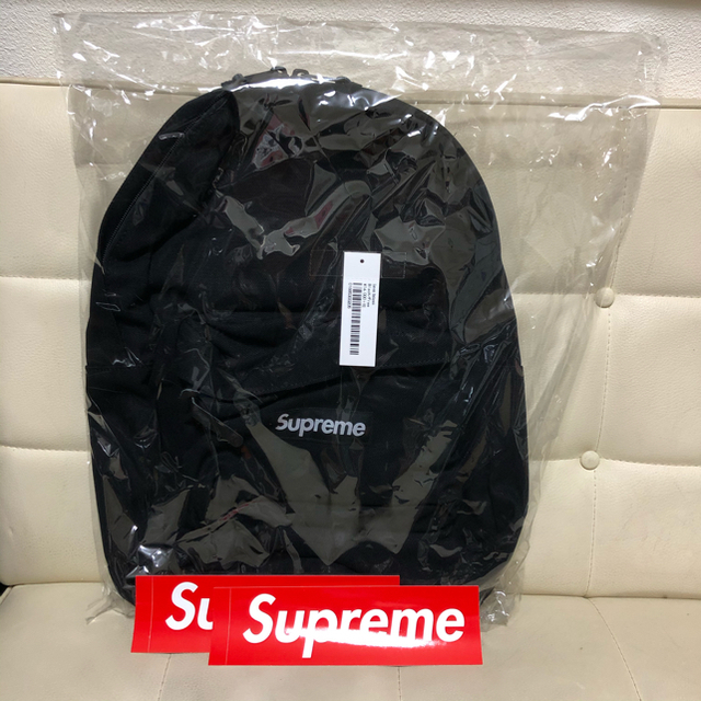 Supreme(シュプリーム)のsupreme Canvas Backpack 黒 メンズのバッグ(バッグパック/リュック)の商品写真