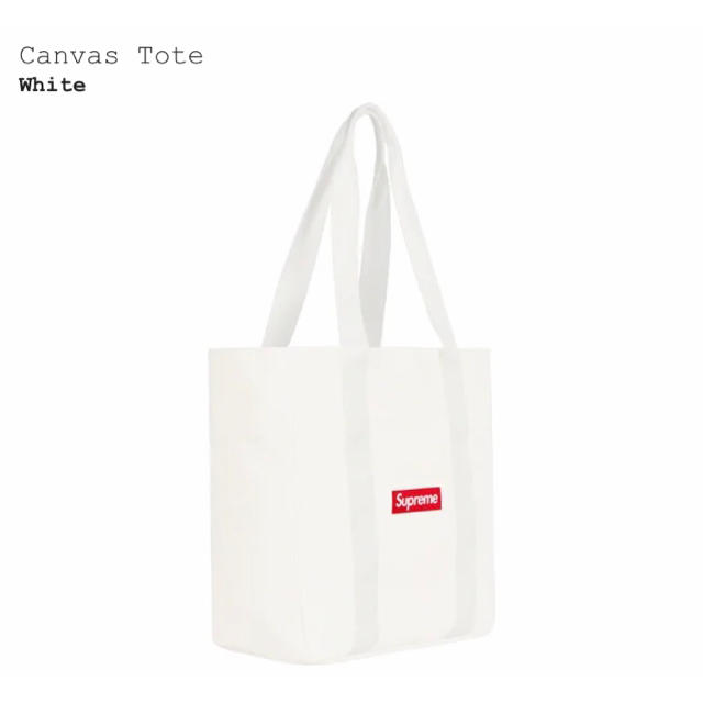 supreme トートバック 20aw ボックスロゴ 白 赤 品数豊富! 67.0%OFF