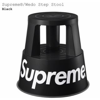 シュプリーム(Supreme)のsupreme Wedo Step Stool  BLACK(その他)