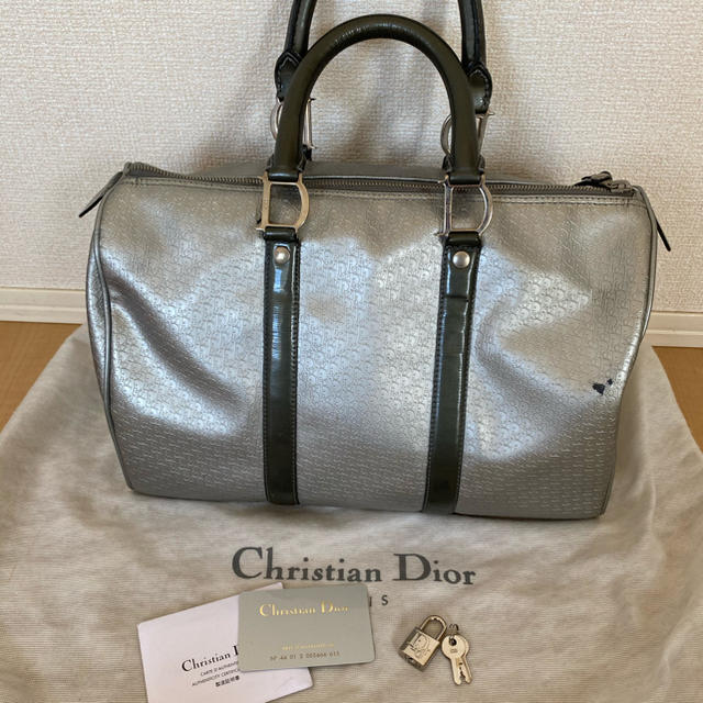 Christian Dior(クリスチャンディオール)の【希少】クリスチャンディオール　ボストンバッグ　ChristianDior レディースのバッグ(ボストンバッグ)の商品写真