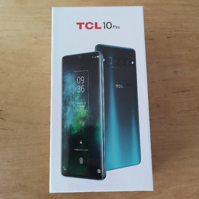 男女兼用 TCL10pro 128GB SIMフリー アンバーグレー  スマートフォン本体