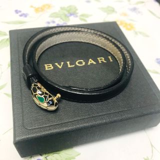 ブルガリ(BVLGARI)のBVLGARI セルペンティ ブレスレット ブラック ユニセックス(ブレスレット/バングル)