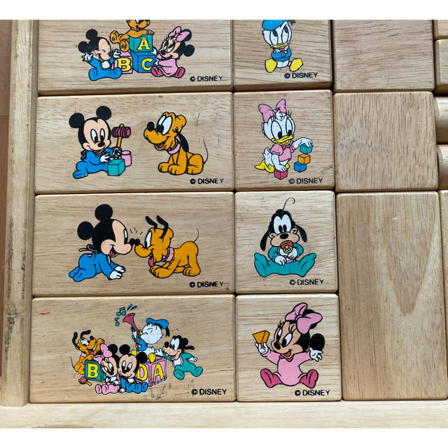 ディズニー　積み木 キッズ/ベビー/マタニティのおもちゃ(積み木/ブロック)の商品写真