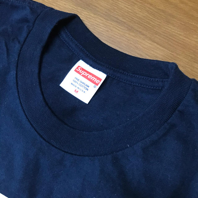 supreme pharaoh thunders tee navy m