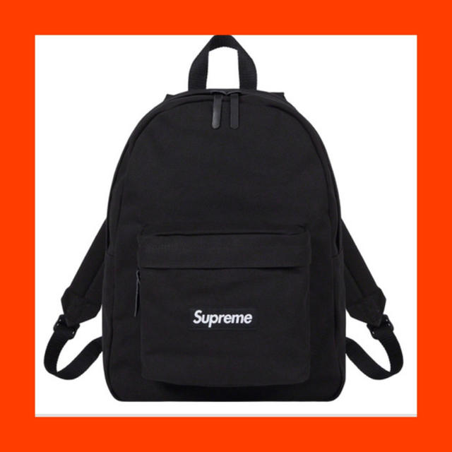 Supreme(シュプリーム)のsupreme Backpack black 黒 メンズのバッグ(バッグパック/リュック)の商品写真