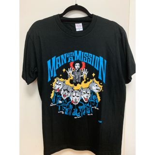 マンウィズアミッション(MAN WITH A MISSION)の値下げ！MAN WITH A MISSION  Tシャツ　M(ミュージシャン)