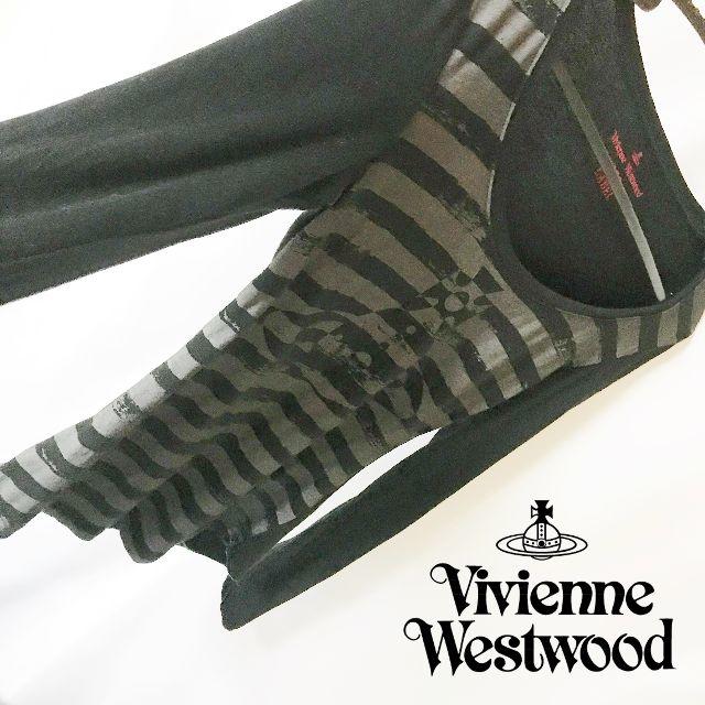 【vivienne westwood】ビックORB ロングT ペプラム