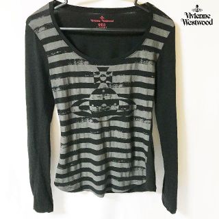 ヴィヴィアンウエストウッド(Vivienne Westwood)の【vivienne westwood】ビックORB ロングT ペプラム(Tシャツ(長袖/七分))