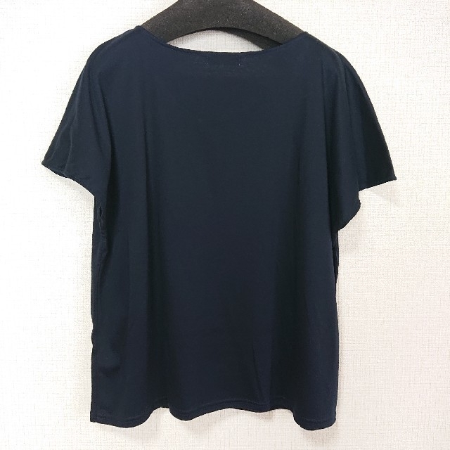 armoire caprice(アーモワールカプリス)のシルケットタックTシャツ レディースのトップス(カットソー(半袖/袖なし))の商品写真