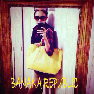 バナナリパブリック(Banana Republic)のMy select Bag Yellow(トートバッグ)