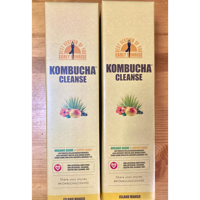 KOMBUCHA CLEANSE コンブチャクレンズ　2本　セットダイエット