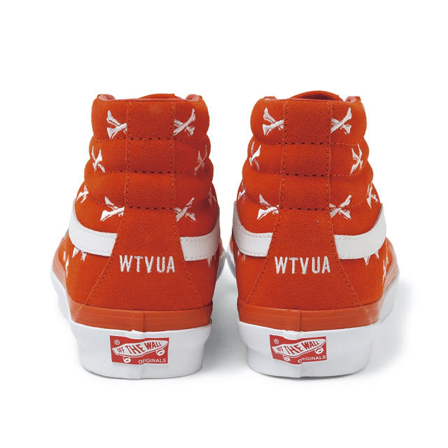 WTAPS VANS OG SK8−HI LX ORANGE US10