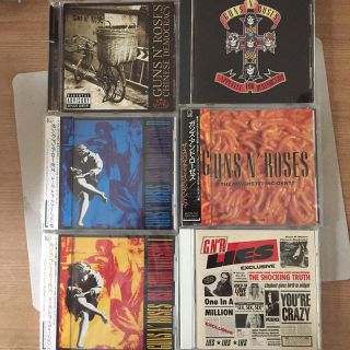 Guns N' Roses  GN'R  CD 輸入盤  6枚 まとめてセット(ポップス/ロック(洋楽))