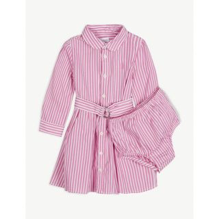 ラルフローレン(Ralph Lauren)の最終値下げ　Ralph Lauren ラルフローレン　シャツ　ワンピース　24M(ワンピース)