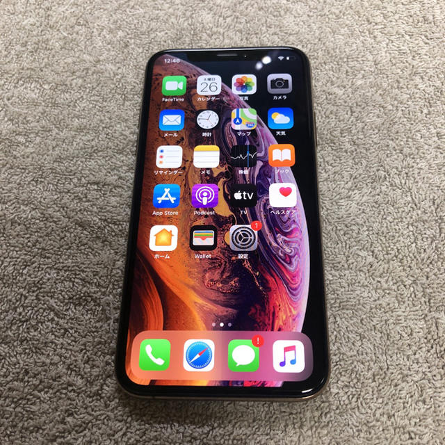 iPhone XS 256GB SIMフリー ジャンク 最終値下げ！スマートフォン/携帯電話