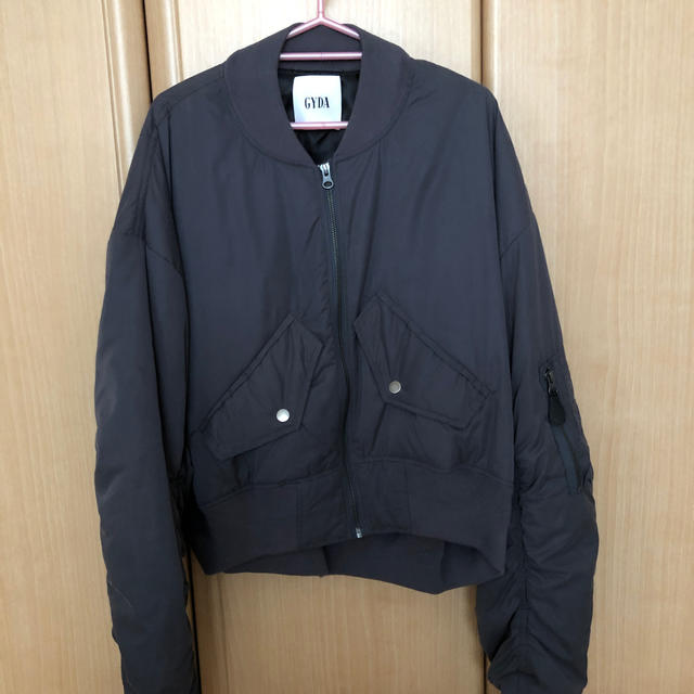 GYDA(ジェイダ)のGYDA MA-1 グレー レディースのジャケット/アウター(ブルゾン)の商品写真
