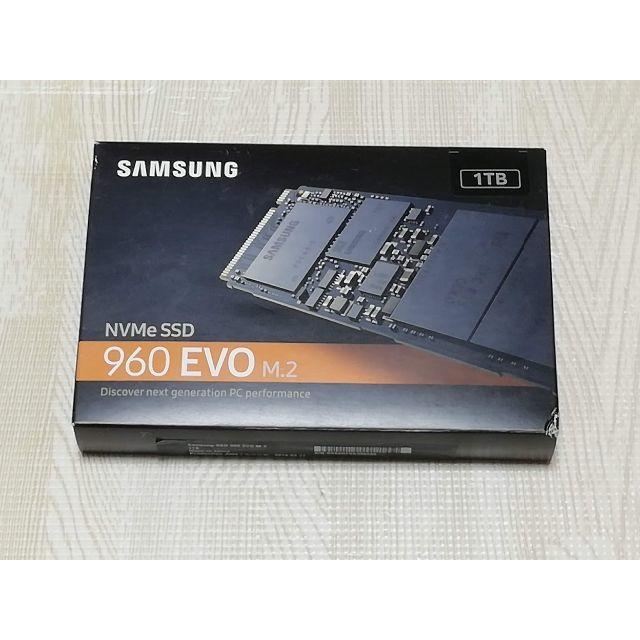 Samsung 960 EVO 1TB MZ-V6E1T0BWPC/タブレット