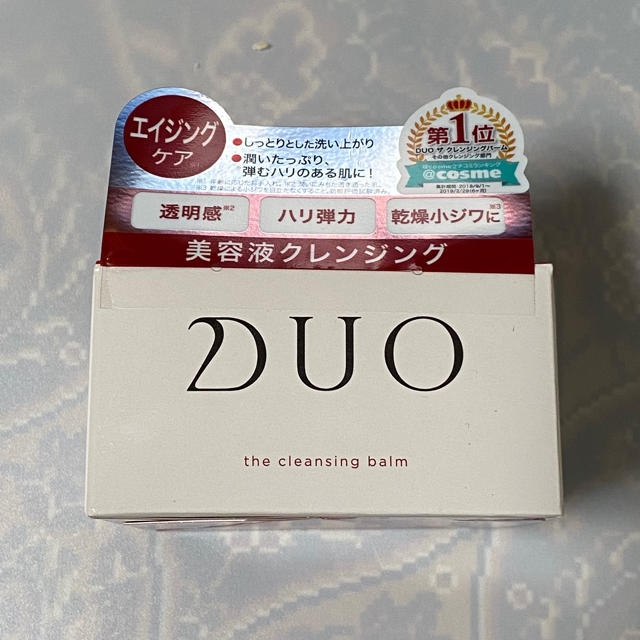 DUO  クレンジング　バーム　 コスメ/美容のスキンケア/基礎化粧品(クレンジング/メイク落とし)の商品写真