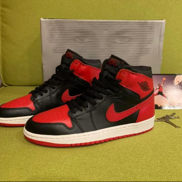 NIKE AIR JORDAN 1 OG BRED 2001 復刻