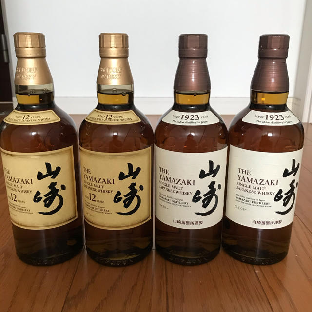 山崎12年（700ml×2本）　山崎ノンビンテージ（700ml×2本）