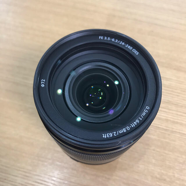 SONY(ソニー)のSONY FE 24-240F3.5-6.3 OSS フィルター付き スマホ/家電/カメラのカメラ(レンズ(ズーム))の商品写真