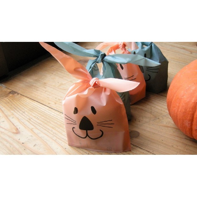 Flying Tiger Copenhagen(フライングタイガーコペンハーゲン)の【🎃フライングタイガー🎃】うさぎ🐰スナックバック2種類セット🐇 インテリア/住まい/日用品のオフィス用品(ラッピング/包装)の商品写真