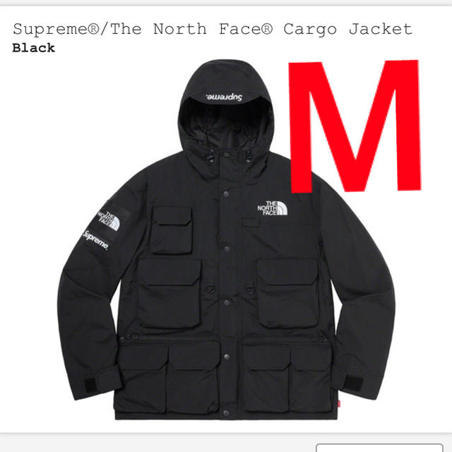 Supreme The North Face Cargo Jacket 黒 M マウンテンパーカー