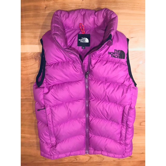 THE NORTH FACE(ザノースフェイス)のノースフェイス ダウンベスト ACONCAGUA VEST Kid’s キッズ/ベビー/マタニティのキッズ服女の子用(90cm~)(ジャケット/上着)の商品写真