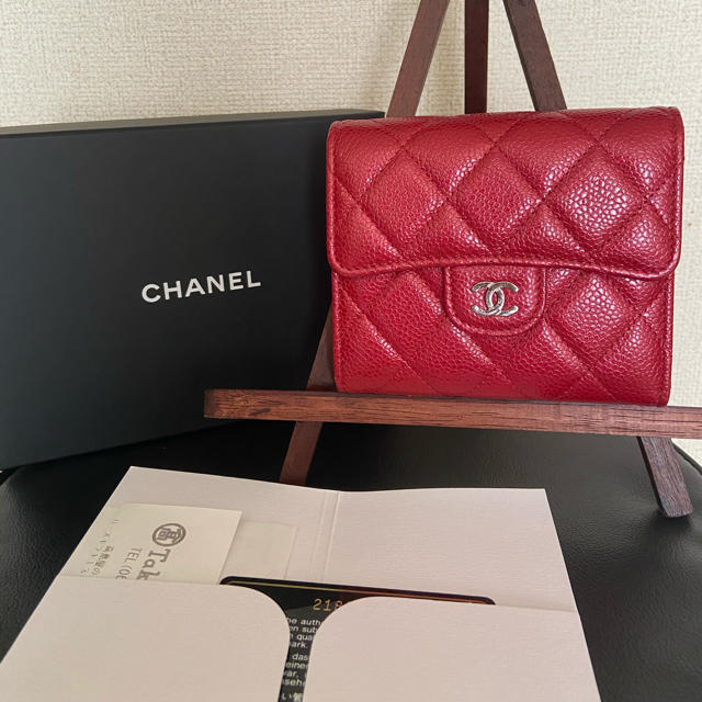 CHANEL(シャネル)のTrang様♡専用！CHANEL☆キャビアスキン美品 レディースのファッション小物(財布)の商品写真