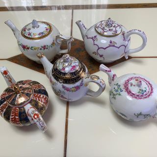 マイセン(MEISSEN)のヴィクトリア＆アルバート監修　マイセン他ティーポット5点セット(食器)