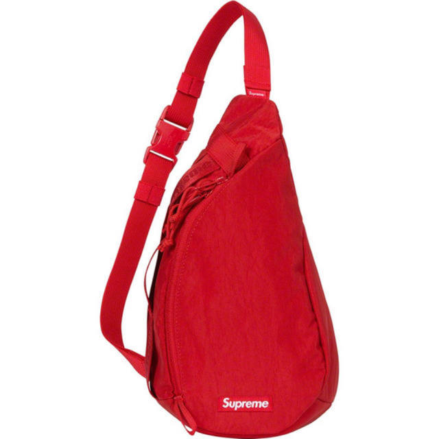 supreme sling bag red